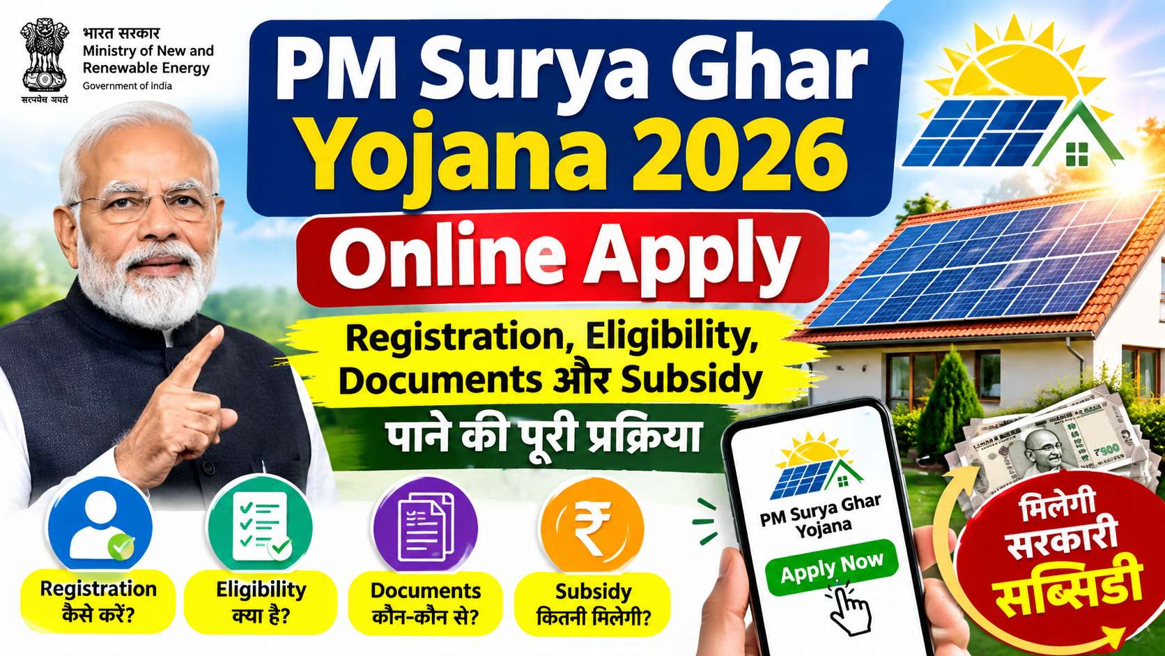PM Surya Ghar Yojana Online Apply